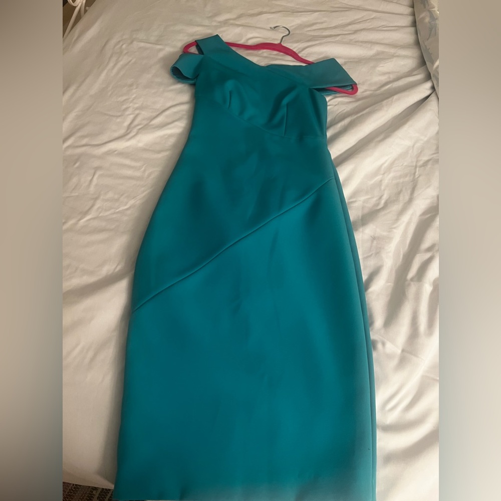 Ted Baker Turquoise Bodycon Dress